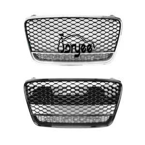 Grille avant en nid d'abeille pour <span class=keywords><strong>Audi</strong></span> R8 Quattro 2007 2008-2012 V8 V10 MK1 Pare-chocs Calandre de radiateur Garniture Tuning Accessoire Kit carrosserie Pièce PP - Product Image 3