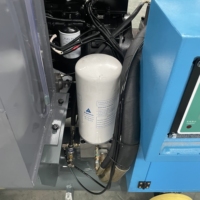 Compresseur d'air à vis portable 0.8MPa 8 Bar 185-200 CFM Configuration stationnaire Moteur diesel lubrifié pour mines de gaz naturel
