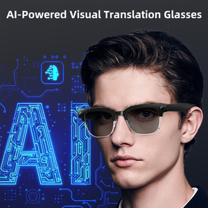 Gafas Inteligentes con Cancelación de Ruido de Doble Micrófono, Llamadas Inalámbricas, Audio HD, Cámara de 32MP, Gafas Inteligentes con IA para Reuniones de Negocios - Product Image 2
