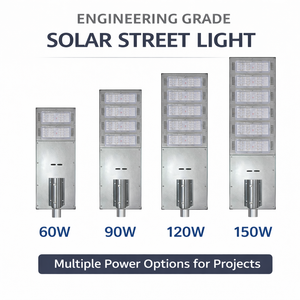 Lampione Solare LED ad Alta Luminosità IP66 AC/DC/Batteria con Garanzia di 5 Anni, Temperatura Multicolore per Strade Rurali e Autostrade Esterne - Product Image 2