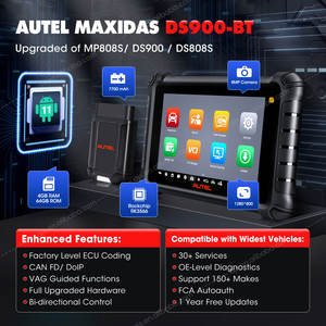 [VERSION US] Outil de diagnostic automobile Autel MaxiDAS DS900 BT Mini VCI DS900BT <span class=keywords><strong>DS</strong></span> 900 DS808 Scanner OBD2 professionnel pour véhicules - Product Image 3