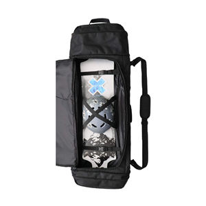 Sac à dos de voyage pour longboard avec logo personnalisé, avec compartiment pour ordinateur portable, sac à dos pour longboard, sac de transport - Product Image 1