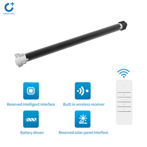 Stores enrouleurs électriques pour fenêtres intérieures avec batterie au lithium rechargeable intégrée, moteur intelligent pour stores - Product Image 3