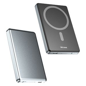 Wesdar 5000mAh không dây nhỏ Powerbank Hợp kim nhôm sạc di động 22.5W Công suất đầu ra cho điện thoại di động pin bên ngoài - Product Image 3