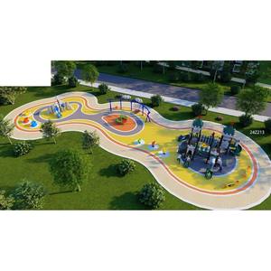 Conception sûre en acier galvanisé pour aire de jeux de maternelle écologique personnalisée pour un usage commercial | Certifié TUV/CE/<span class=keywords><strong>CPC</strong></span> - Product Image 1