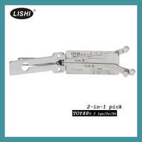 Lishi 2 en 1 Lock Pick LISHI TOY48 2 en 1 Auto Pick and Decoder para LEXUS y TOYOTA