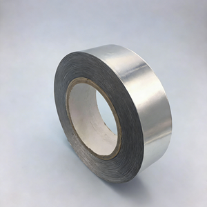 Ruban adhésif en aluminium ultra-épais sans papier pour la réparation et la fixation des tuyaux <span class=keywords><strong>de</strong></span> cuivre des évaporateurs <span class=keywords><strong>de</strong></span> réfrigération - Product Image 2