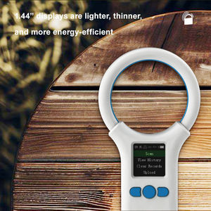 Считыватель микрочипов для животных 134,2 кГц W91A, новый считыватель ушных бирок, считыватель <span class=keywords><strong>RFID</strong></span>-меток для собак/скота - Product Image 5