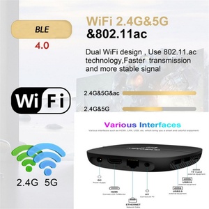 กล่องทีวีขายส่งจากโรงงาน Smart TV98 ATV Android 13 ATV Allwinner H313 รีโมทเสียง BT กล่องแอนดรอยด์ทีวี เครื่องเล่นมีเดีย กล่องรับสัญญาณ - Product Image 4