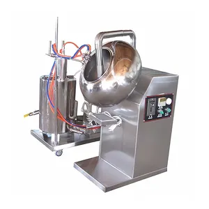 Máquina recubridora de cacahuetes y chocolate de frutas secas de cacahuetes de fábrica de 20 años para nueces