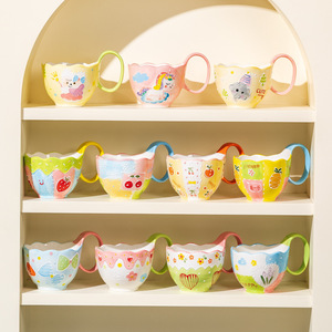 Mug en céramique moderne avec motif de lapin en relief, couleur sous-glaçure, passe au lave-vaisselle, pour le bureau, le petit-déjeuner, le lait, cadeau d'<span class=keywords><strong>anniversaire</strong></span> pour femme - Product Image 1