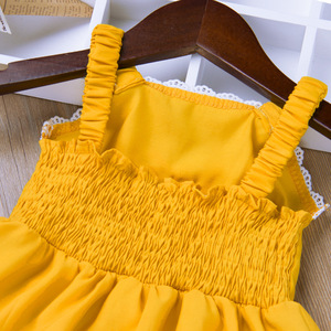 Vêtements d'été pour bébé, robes de princesse pour enfants, robes en dentelle pour filles avec nœud de Chine - Product Image 3