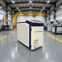 Pembersih Laser Serat Portabel Tangan Berpendingin Air IPG PFT PCT-1500W Baru untuk Menghilangkan Karat pada Baja Karbon dan Stainless Steel dengan Harga Kompetitif