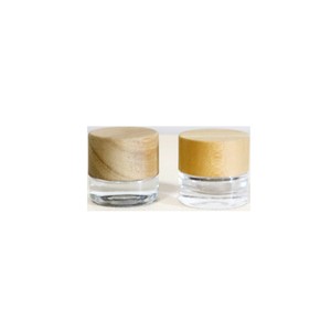 Wholesale Custom Child-Resistant Silk Printing Glass Jars with Plastic Cap Thick Base <b>Wax</b> <b>Oil</b> Vessels in 3g 5g 9g Sizes - Product Image 4