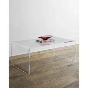 Conception personnalisée table basse en acrylique table console en acrylique transparent de qualité supérieure table d'appoint moderne cascade en acrylique - Product Image 3