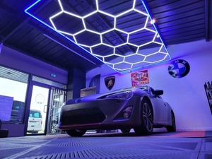 مصباح ليد سداسي اللون أزرق اللون لورشات التجميع مصابيح ليد نحل مصابيح للاستخدام في الجراج مصباح لتجزئة السيارات المتجر - Product Image 6