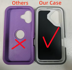 Étui de téléphone robuste pour smartphone, coque en TPU et PC antichoc pour iPhone 15 16 17 Pro Max pixel 9, étui à 3 couches - Product Image 5