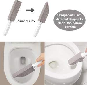 Sell Pumice Brush Clean Toilet Pumice Stone With Handle Pumice Stone Toilet Brush - Product Image 3