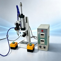 Presse à poinçonner pneumatique compacte à prix d'usine, avec pompe manuelle/pied et micro-moteur 220V avec roulement