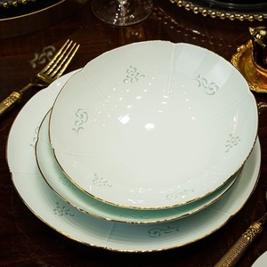 2025 New Jingdezhen Kaolin Linglong Eco-friendly Scenic Tableware Suit Chinese High-grade Underglaze Color Bowl for Housewarming - Product Image 4