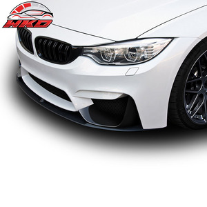 Spoiler de pare-chocs avant style P pour BMW F80 F82 M3 15-20 M4, non peint, PU, haute qualité, accessoire extérieur - Product Image 2