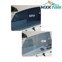 Film intelligent pour vitres, film de confidentialité commutable, film décoratif pour fenêtres, film teinté intelligent noir, film teinté intelligent pour voiture