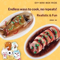 YD TOYS DIY Mini Cuisine Jouet pour Enfants, Ensemble de Jeu de Rôle Écologique en Plastique ABS Non Toxique, Créatif Anti-Stress à Presser