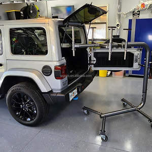 JP028 <span class=keywords><strong>Hard</strong></span> <span class=keywords><strong>Top</strong></span> Lift en acier et acier inoxydable, hayon arrière sport pour <span class=keywords><strong>Wrangler</strong></span> TJ/<span class=keywords><strong>JK</strong></span>/JKU/JL/JLU (1997 et plus) 2/4 portes, installation facile - Product Image 3