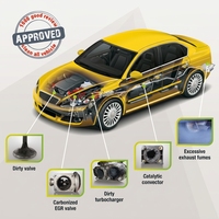 Décarboniseur de moteur HHO (hydrogène-oxygène) pour voiture, machine de nettoyage des dépôts de carbone sans démontage, processus de travail en 40 minutes