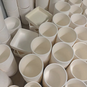 Alumina sứ thuyền hình chữ nhật alumina thuyền alumina gốm thuyền cho TGA - Product Image 6