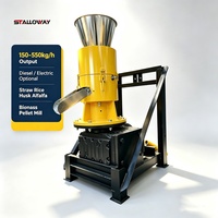 Meilleure Vente : Machine à Granulés 400 kg/h à Connexion PTO pour Tracteur, Usine de Traitement de Granulés pour Aliments du Bétail et Combustible de Chauffage