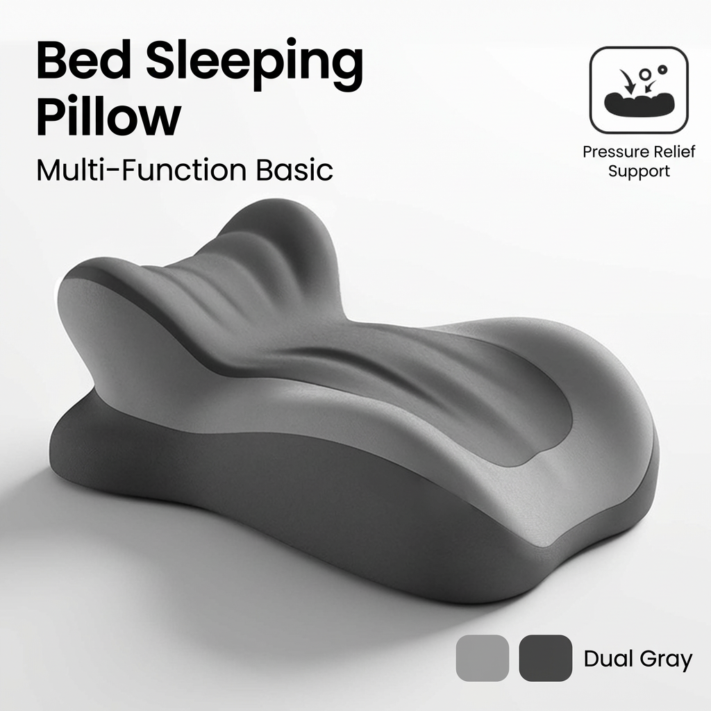 Double gray color block [without small pillow]