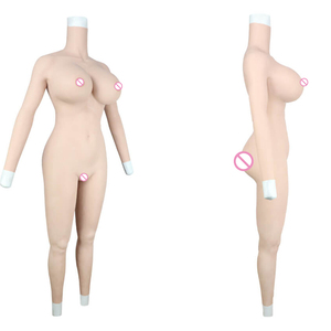 Protesi Mammarie in Silicone Taglia H G, Forme di Seno Enormi, Body da Uomo a Donna con Braccia, Vagina Finta, Aumento dei Fianchi per Drag Queen e Crossdresser - Product Image 3
