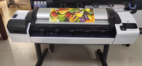 90% nuevo HP T1708 790 1100 770 2300 Plotter de corte de red inalámbrica A0 _ A1 Plotter de inyección de tinta de gran Color HP T1708 Plotter de 44 pulgadas