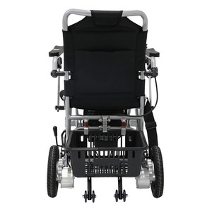 <span class=keywords><strong>Fauteuil</strong></span> <span class=keywords><strong>roulant</strong></span> <span class=keywords><strong>motorisé</strong></span> pliable en alliage d'aluminium pour personnes âgées et personnes handicapées - Product Image 5