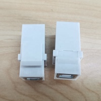 USB-B-Buchse auf USB-A-Buchse Keystone-Adapter