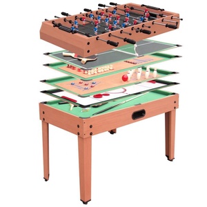 Kunray — table de ard <span class=keywords><strong>9</strong></span> en 1 pour enfants, plusieurs jeux, avec ballon de football, tennis de table - Product Image 5