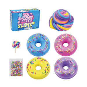 Nouveauté : slime flocon de neige en mousse DIY, jouet amusant pour enfants, argile moelleuse multicolore - Product Image 2