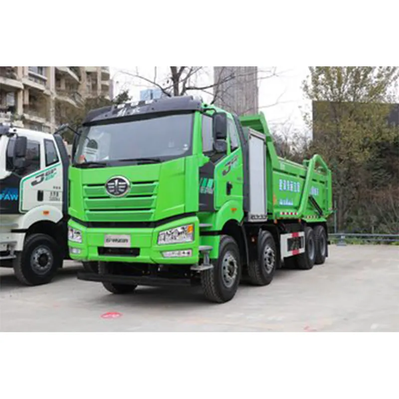 FAW شاحنة نفايات Keeyak شاحنة 8x4 20m3 شاحنة نفايات للبيع مناسبة لنقل الفحم والمعدن ومواد البناء