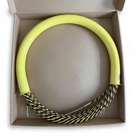 Tire-câble électrique 6,0 mm x 50 m pour tirer les câbles à travers les murs, kit de tirage de câbles, bande de tirage triple torsion en PET