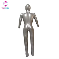Mannequin masculin gonflable en PVC durable, mannequin de corps entier