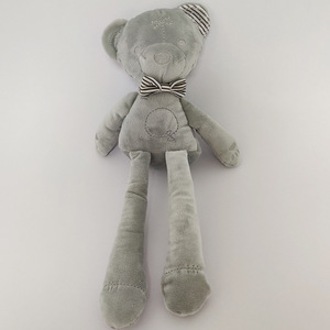 Peluche Coniglio Calmante per Neonati e Bambini, Simpatico Compagno di Sonno, Orsetto <span class=keywords><strong>Grizzly</strong></span> Piccolo, Grande Bambola di Stoffa, Regalo - Product Image 5