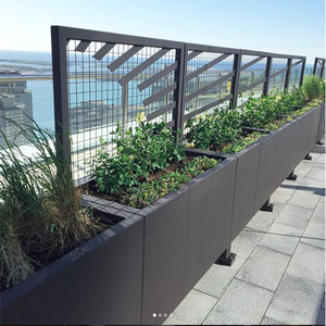 ステンレス製の金属製プランター、カスタマイズ可能なサイズと形状の装飾用植木鉢 - Product Image 4