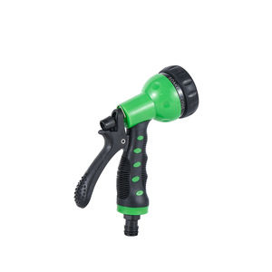 7 Function Adjustable Water Spray Nozzle With <b>Rubber</b> Grip For Gardening And Car Washing - Product Image 1