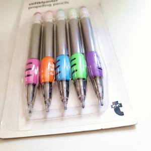 Mini crayon à mine rechargeable pour enfants, crayon mécanique ergonomique à prise confortable, ensemble de crayons - Product Image 2