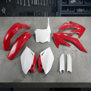 2008 2009 per Kit in plastica Full ABS Honda CRF 250R con gomma leggera in alluminio e parti metalliche di ricambio OEM - Product Image 2