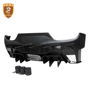 Difusor de Parachoques Trasero de Fibra de Carbono Estilo Vors, Puntas de Escape para <span class=keywords><strong>Ferrari</strong></span> <span class=keywords><strong>458</strong></span> Italia <span class=keywords><strong>Speciale</strong></span> <span class=keywords><strong>Spider</strong></span> - Product Image 3