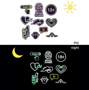 แพทช์ปักลายรูปหัวใจ ริมฝีปาก และคำว่า Hi สำหรับเสื้อผ้า สไตล์ไนท์คลับ ดีไซน์ใหม่ รีดติดได้ - Product Image 2