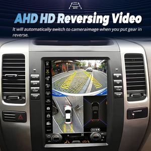 เครื่องเล่นวิดีโอมัลติมีเดียสำหรับรถยนต์12.1นิ้วแอนดรอยด์11 2004-2009 Toyota Prado GPS CarPlay IPS Screen 128GB ROM - Product Image 5