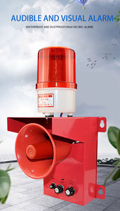 Hoảng loạn mua chống trộm âm thanh và ánh sáng báo động khẩn cấp hệ thống báo động còi báo động dẫn ánh sáng nhấp nháy - Product Image 4